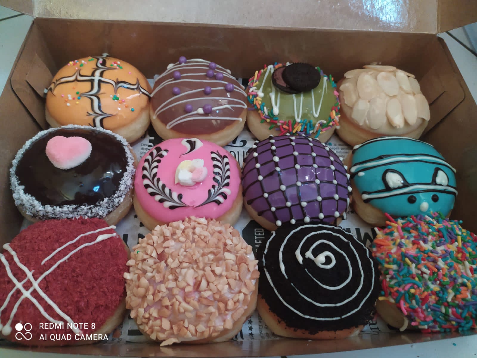 Donut Toe Toe Cookies