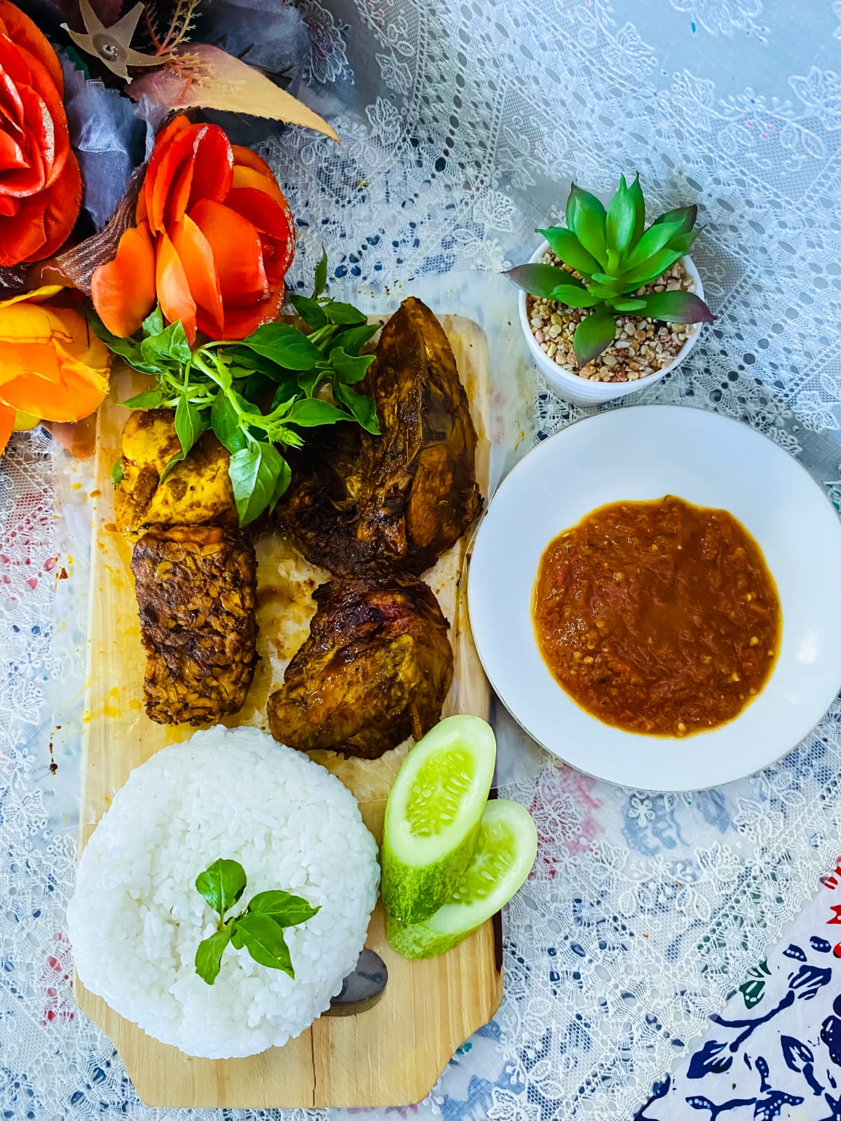 Nasi Box Ayam Bakar Sirkus