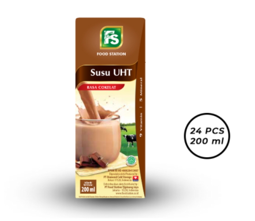 FS Susu Sapi UHT Coklat 200ml