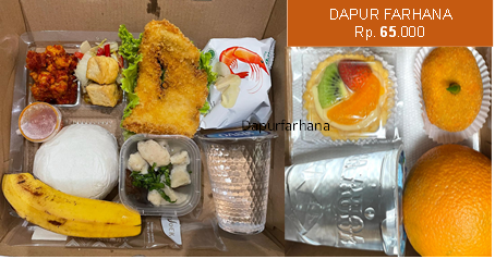 Paket Nasi dan Snack Box 65