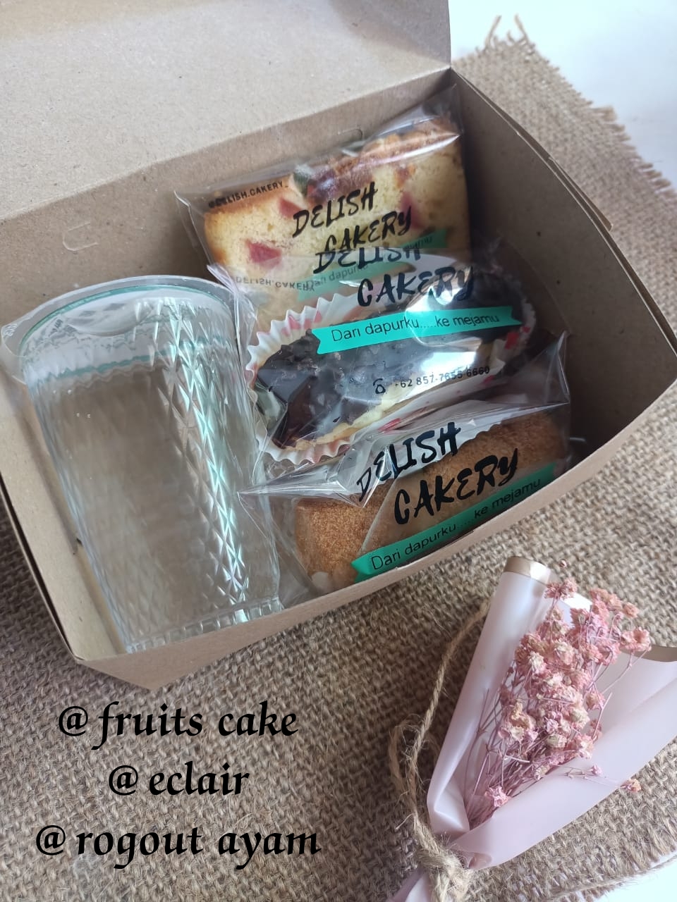 Snack Box B By Delish Cakery