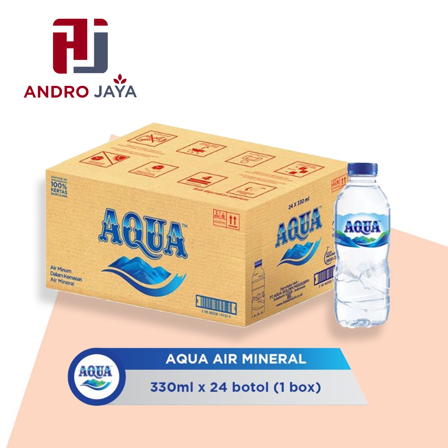 Air mineral Aqua/Le mineral