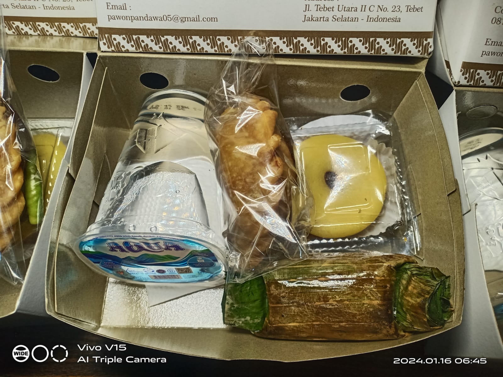 Pawon Pandawa Lima Snack Box