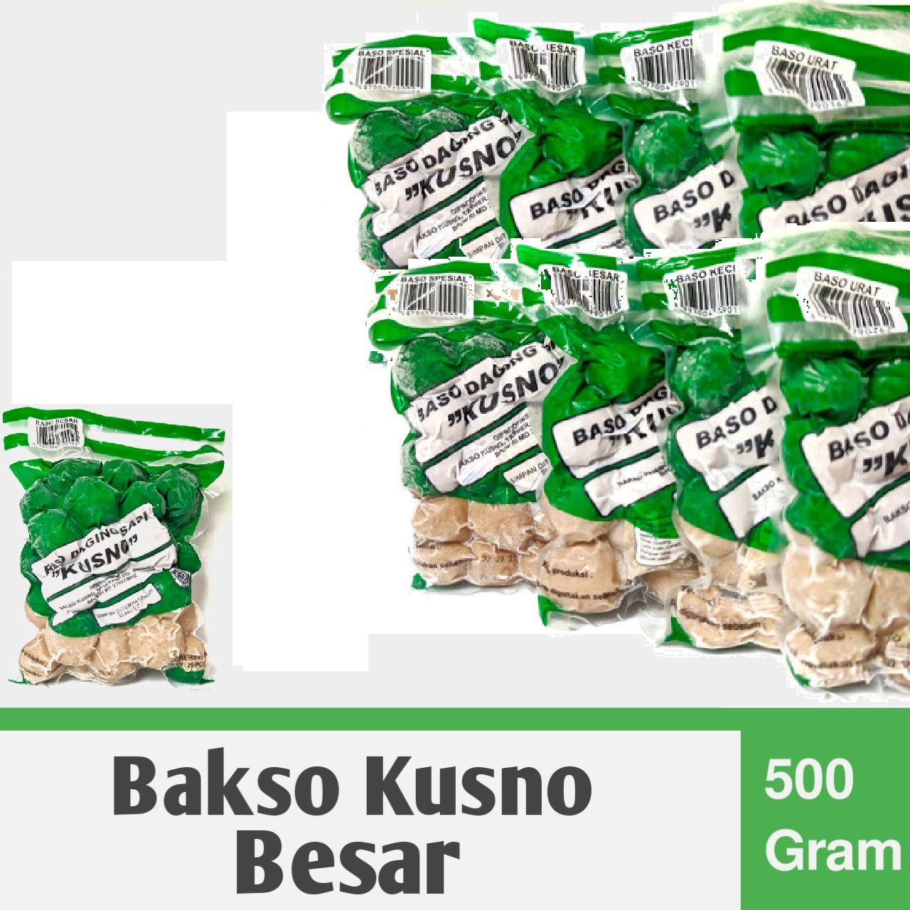 BAKSO IKAN MERK KUSNO 500GR