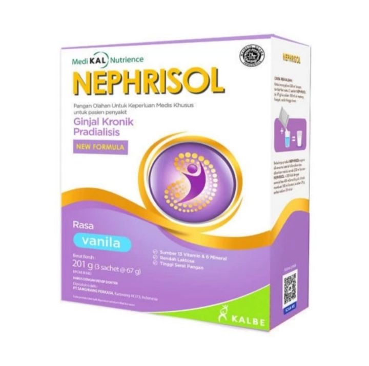 SUSU NEPHRISOL VANILA 210GR