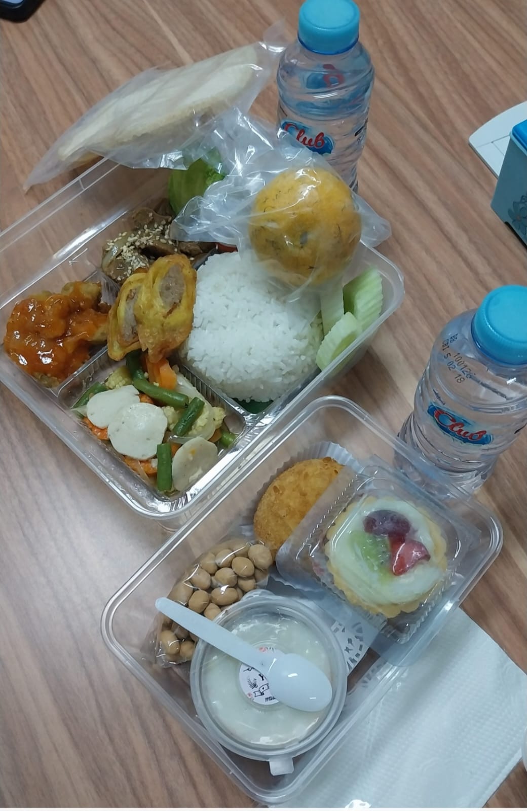 Paket Nasi Box Plus Snack