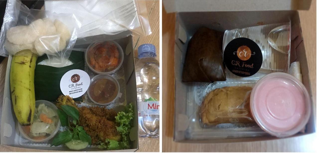 Paket Snack Box &amp; Nasi Box CR Food