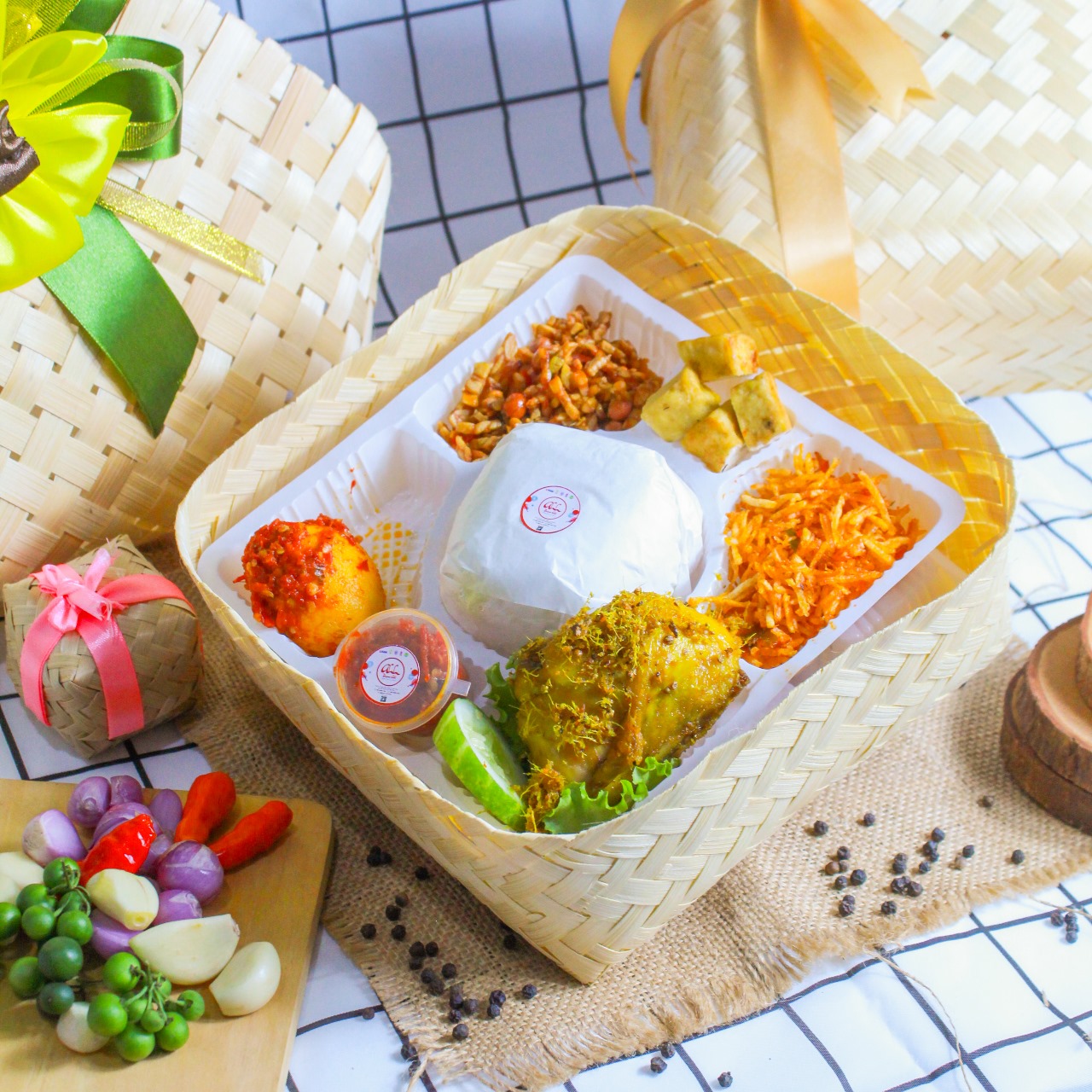 Nasi Besek Pandawa Lima Dapur All Paket 2