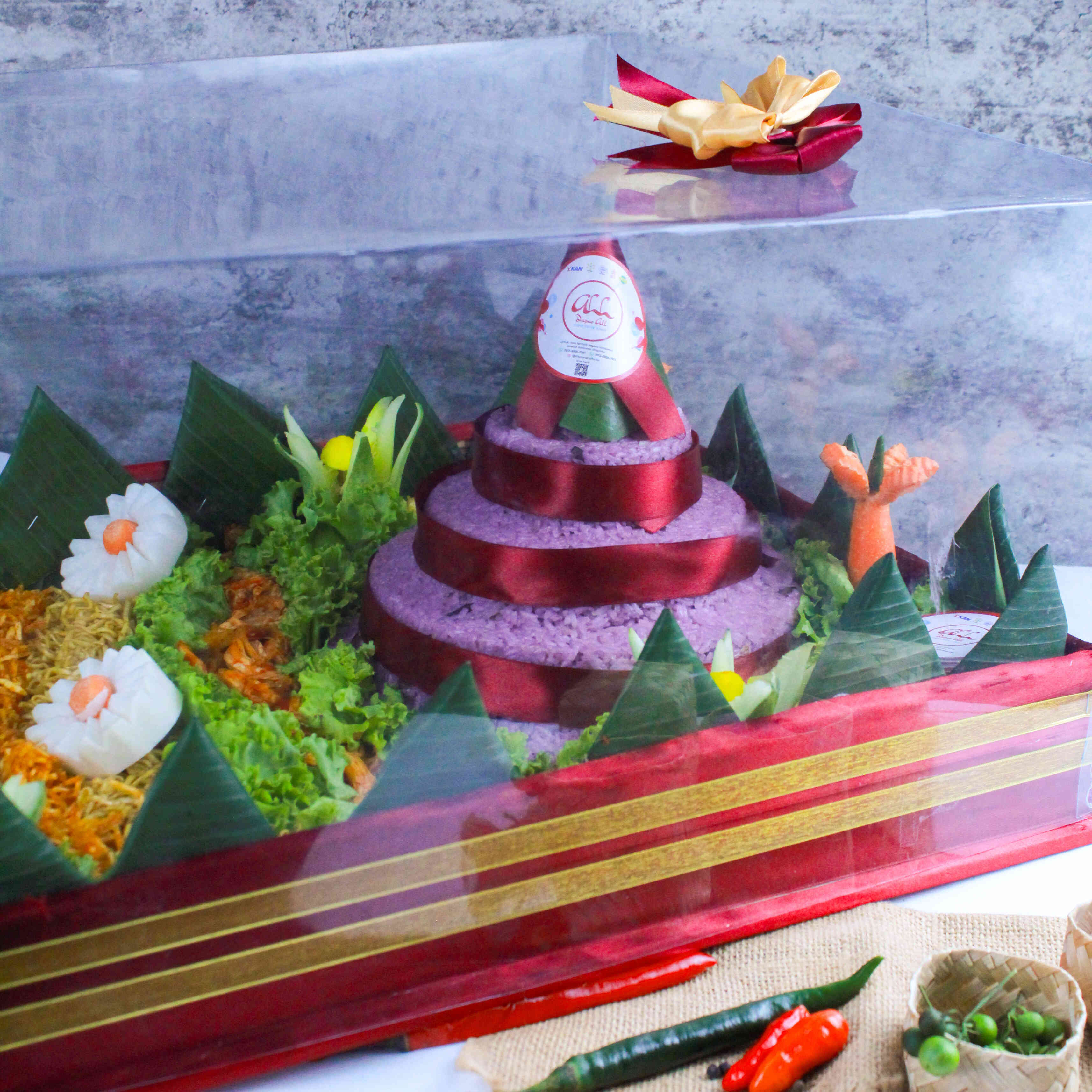 Hantaran Tumpeng Dapur All 5 Porsi