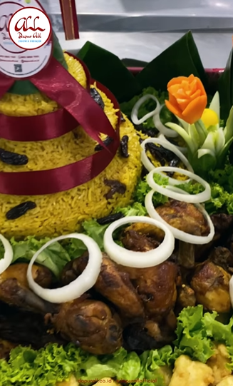 Hantaran Tumpeng Nasi Kebuli Dapur All 5 Porsi