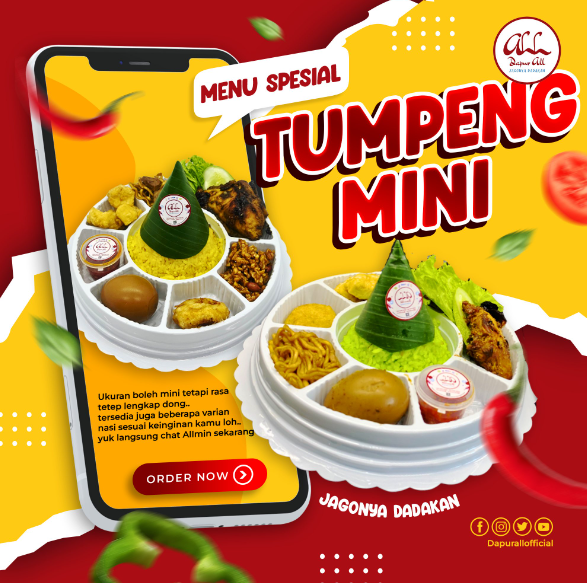 Tumpeng Mini (Tumini) Ikan Dapur All