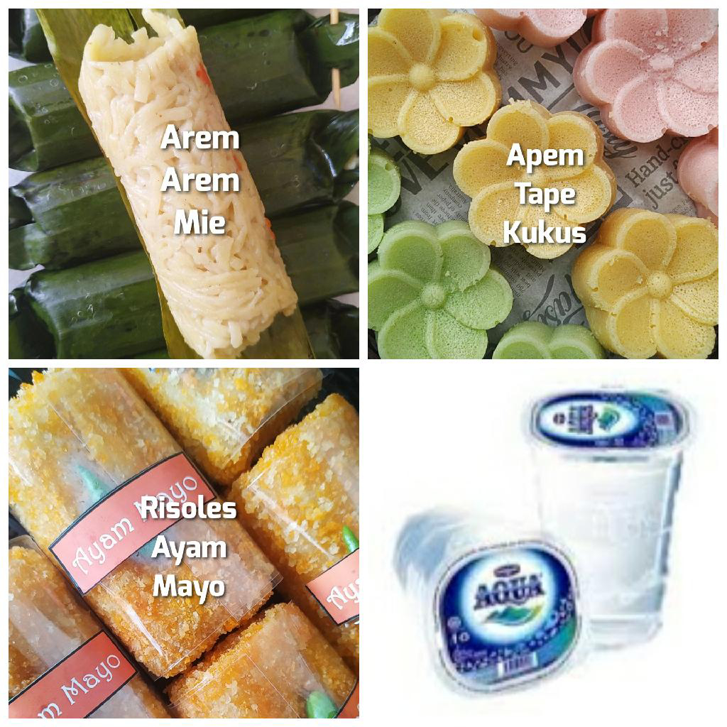 SINYO Snack Box Arem-Arem Mie, Apem Tape, Risoles Ayam Mayo1
