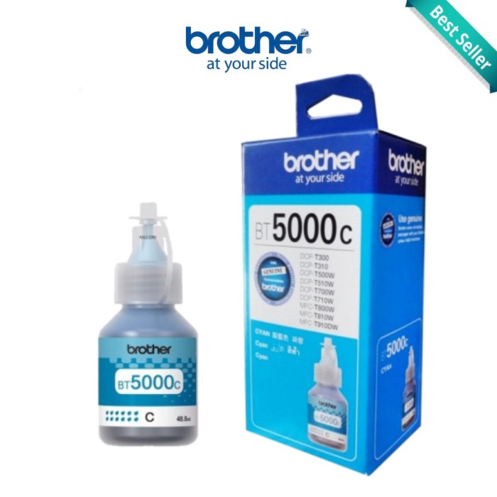 Tinta Printer Brother BT5000 Cyan