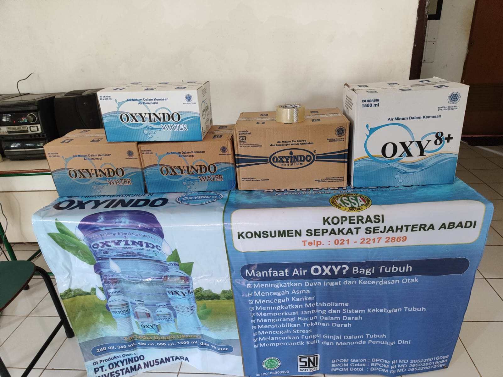 AIR  OXYINDO  600 ML