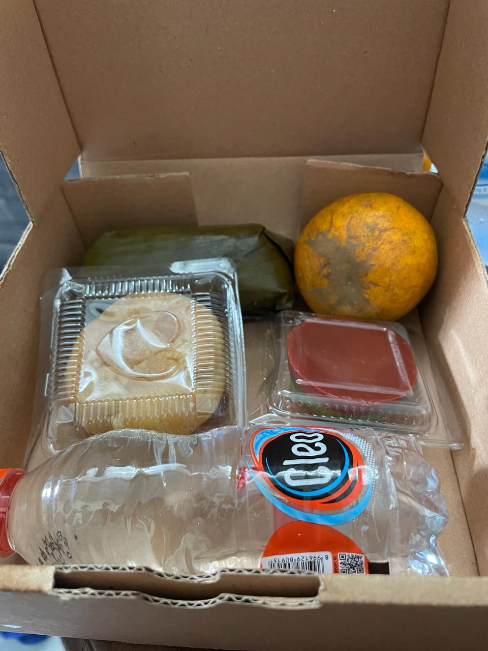 Paket Lengkap Nasi box dan Snack box