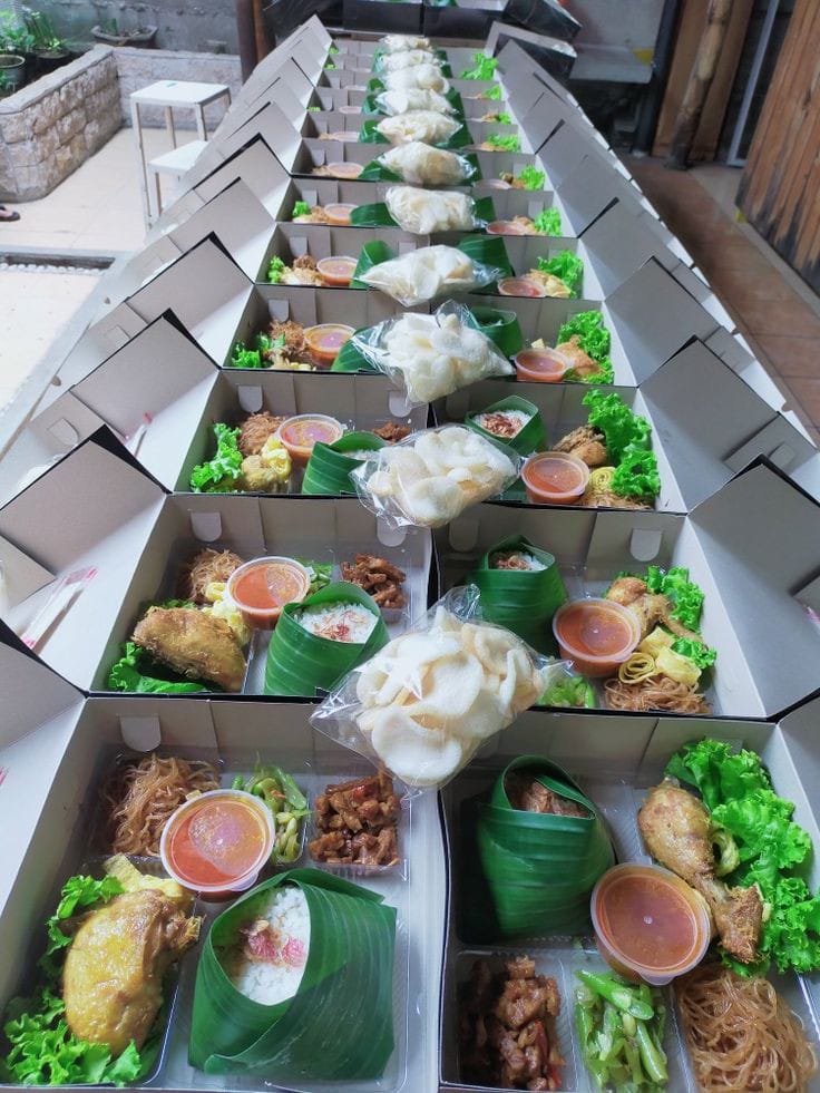 Nasi Box Lengkap