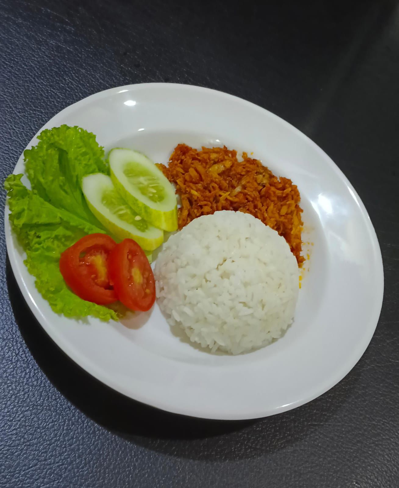 Nasi Ikan Tongkol Suwir