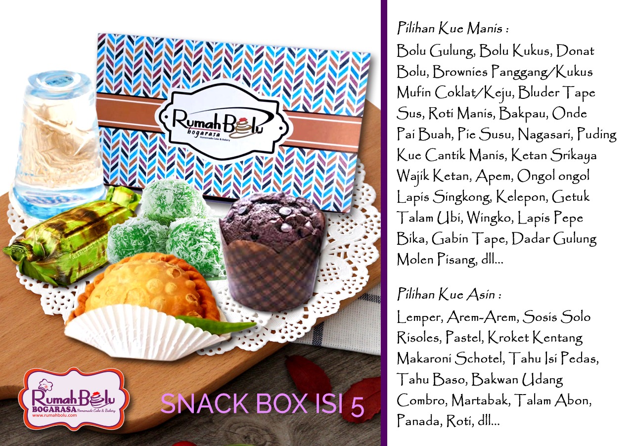 PAKET SNACK BOX ISI 5