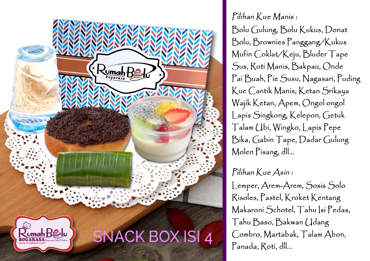 PAKET SNACK BOX ISI 4