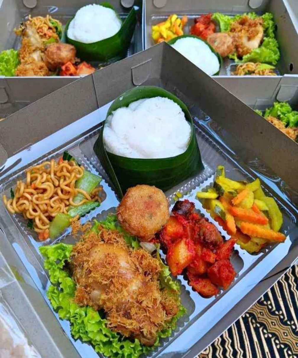 Paket nasi timbel