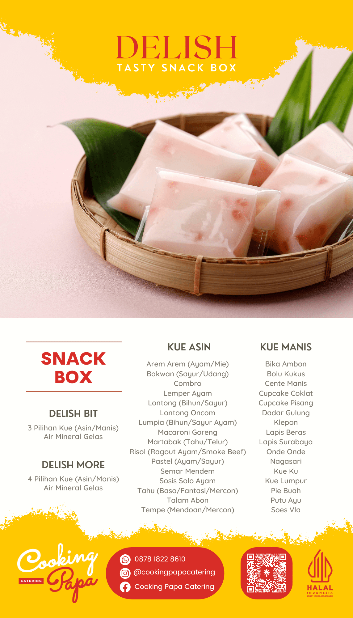Snack Box - Cooking Papa Catering