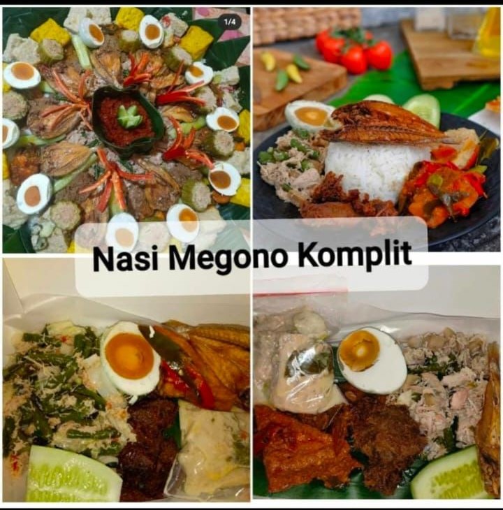 Nasi Megono Komplit