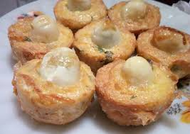 telor puyuh tahu pakai bayam