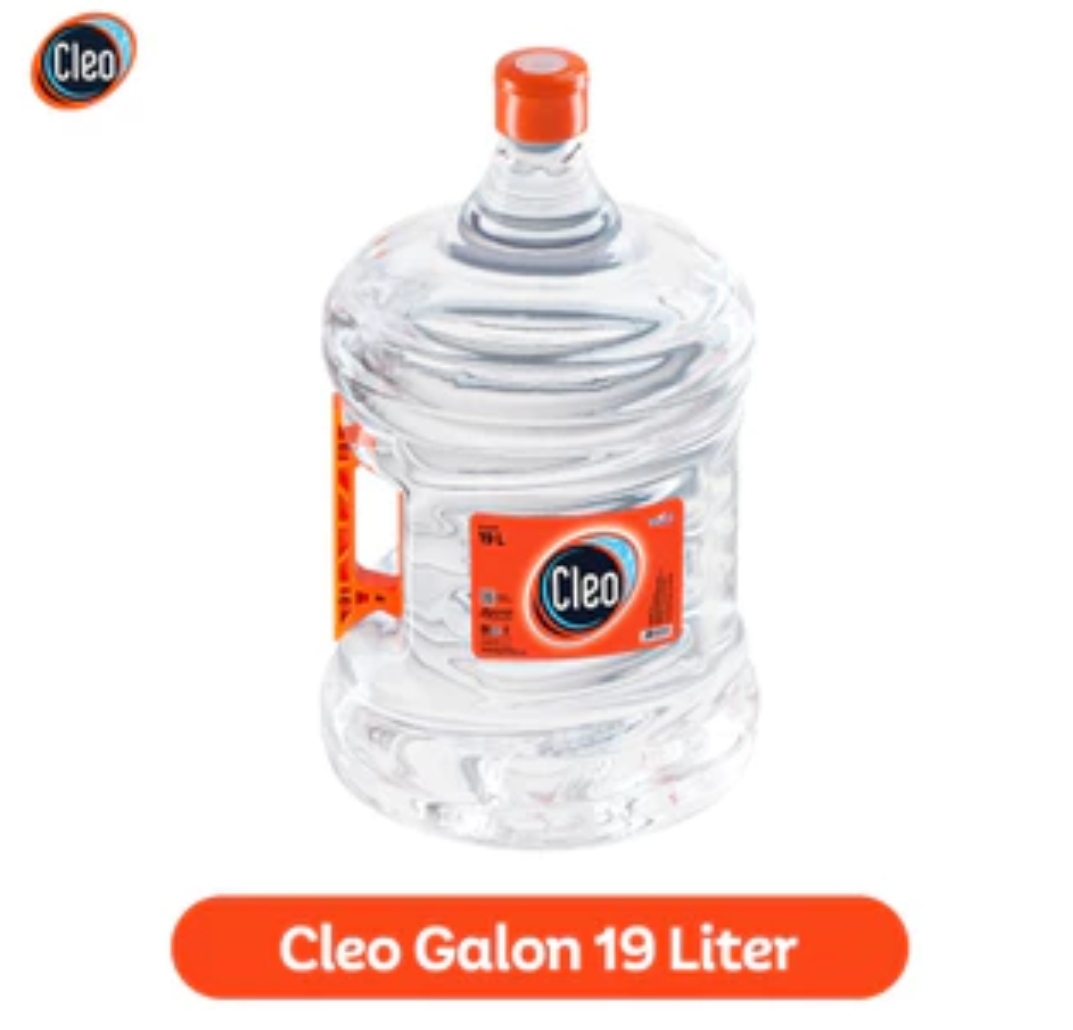 Air Mineral Cleo Galon 19L