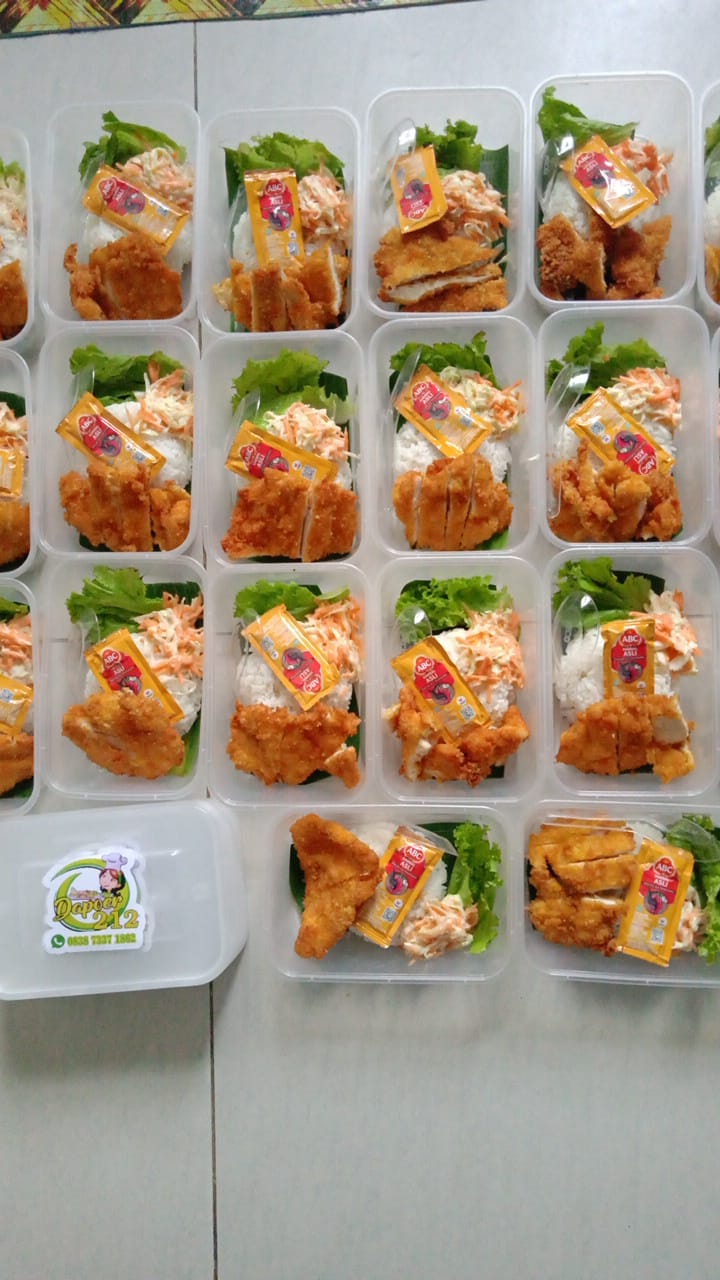 chiken katsu komplit