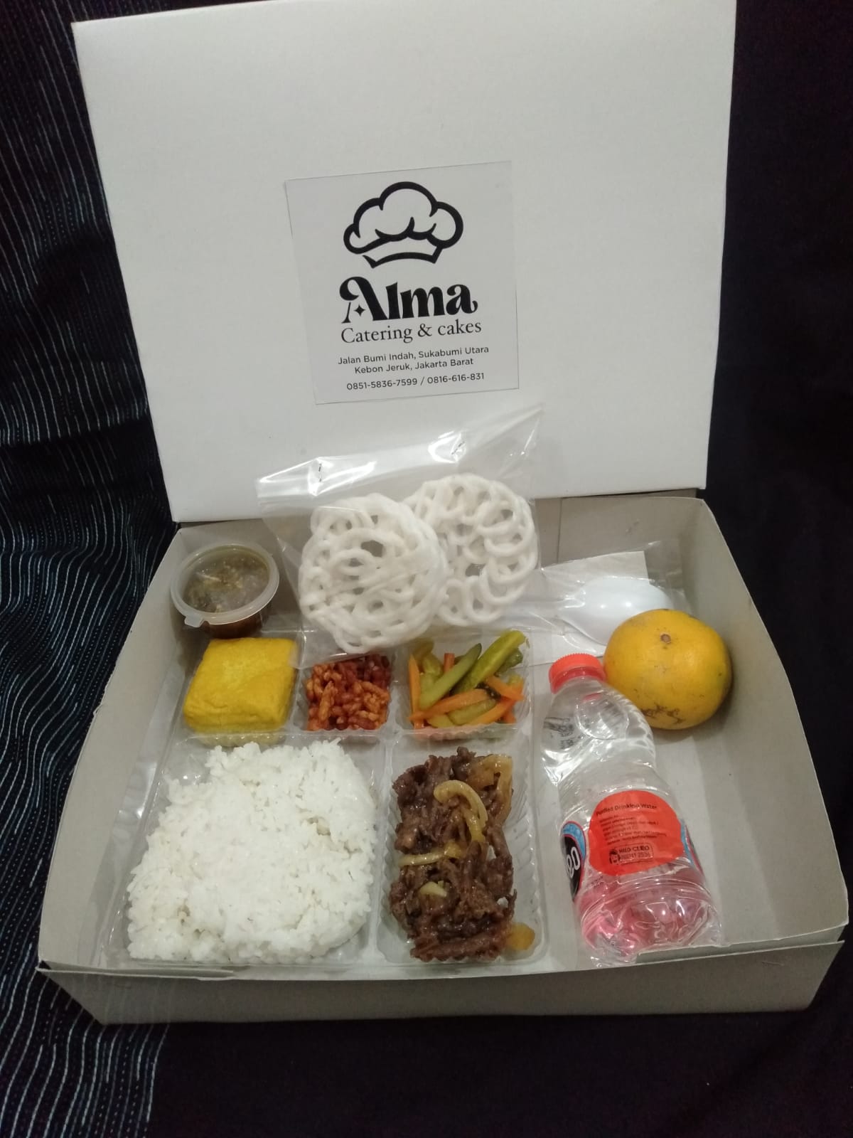 Nasi Box Paket 1