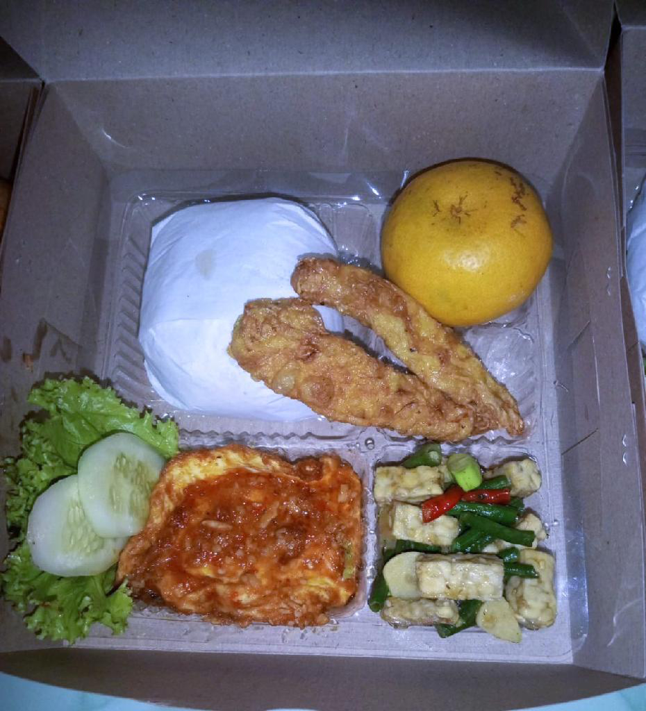 Nasi Box Telor Balado Terap Food 1