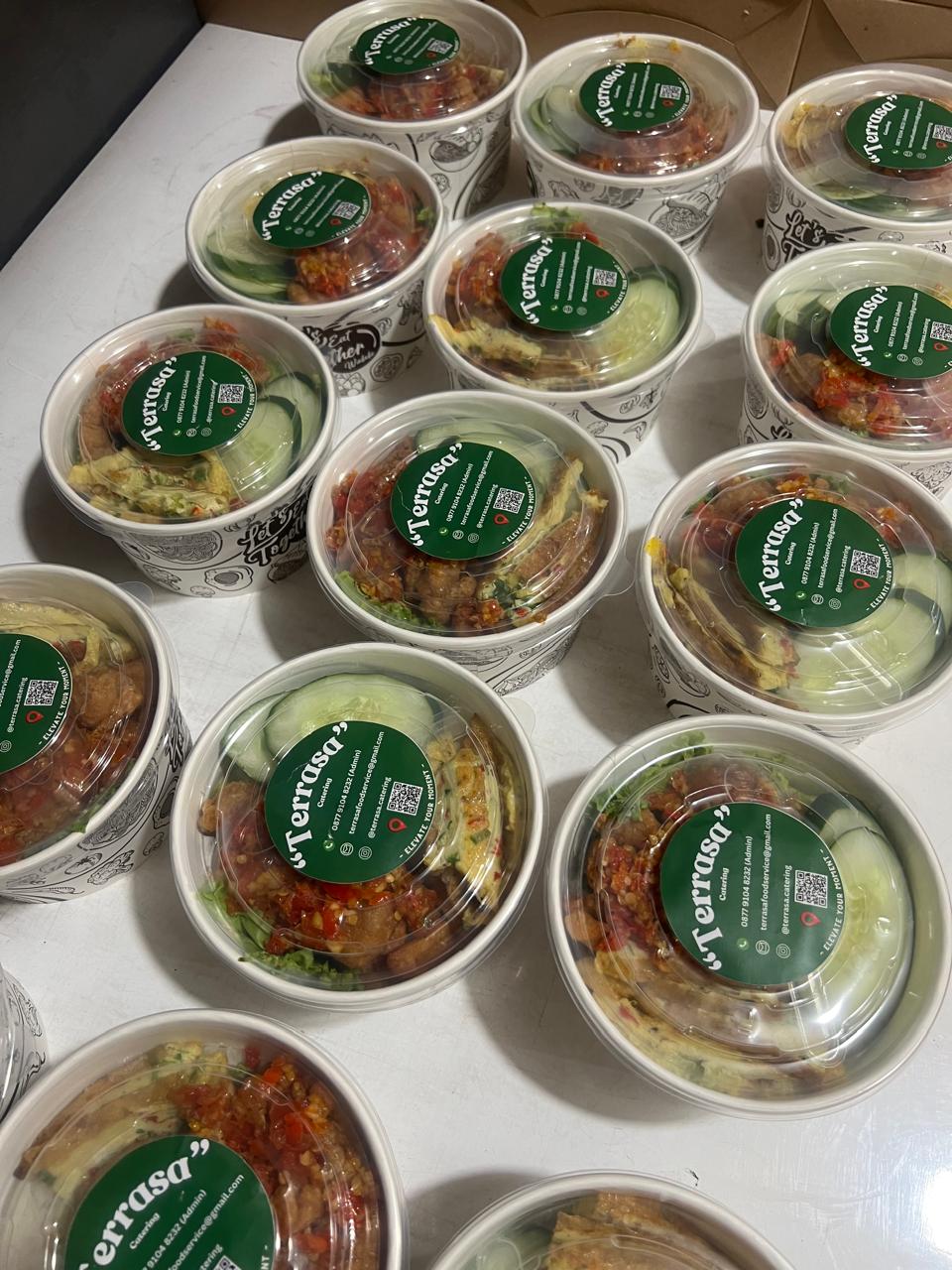 Rice Bowl Ayam Geprek by Terrasa Catering
