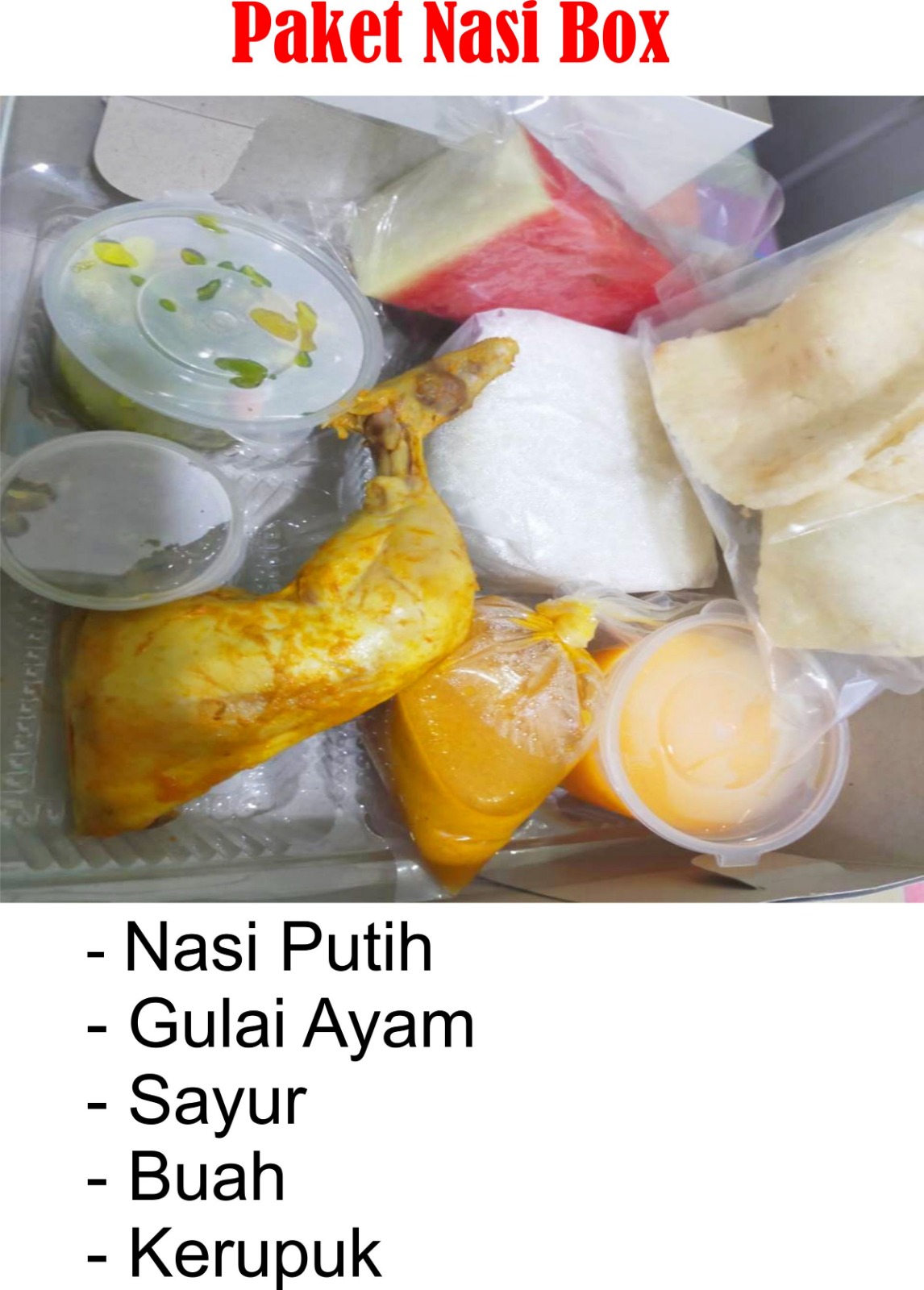 Paket Nasi Box