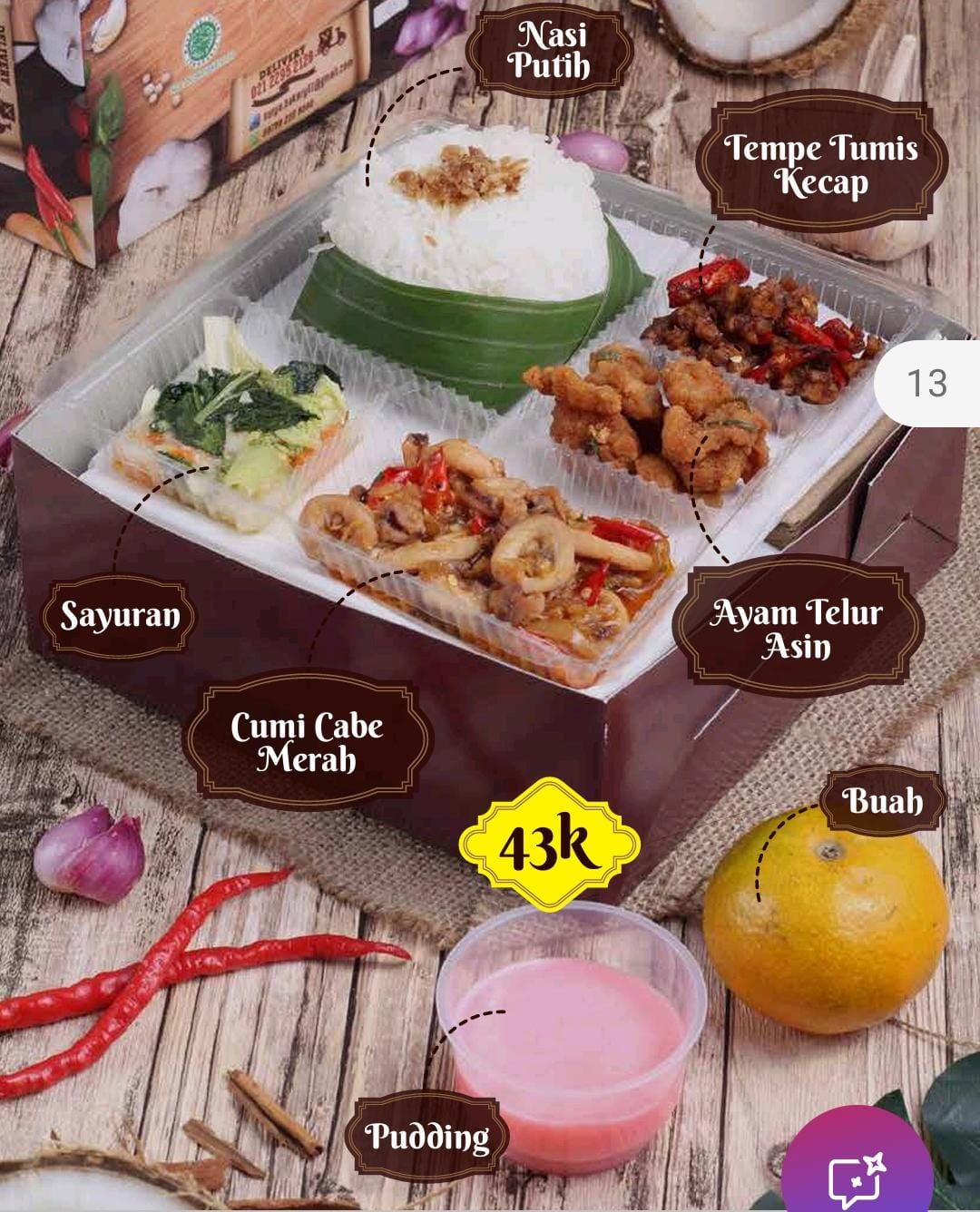 Nasi Box Paket B4