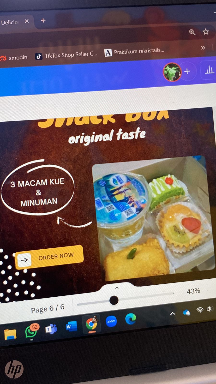 Snack Box by 3Putri