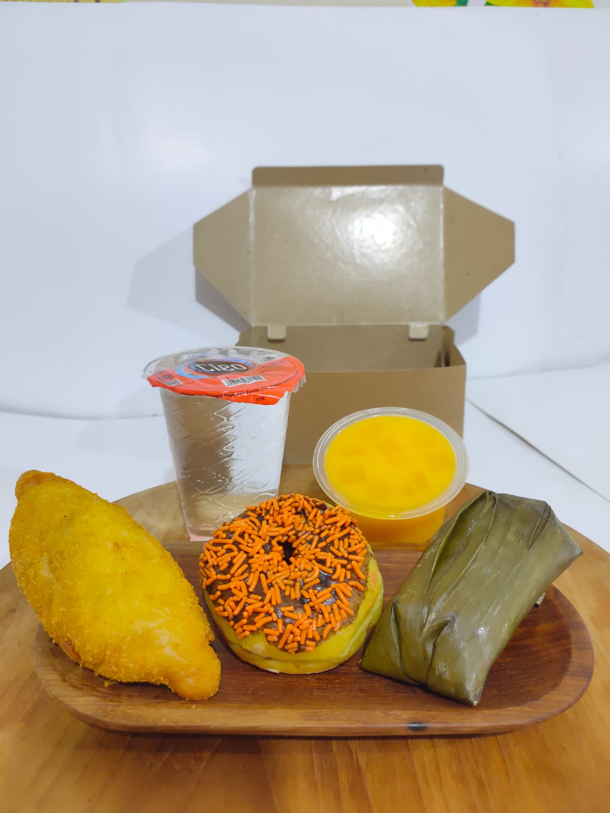 SNACK BOX DAPUR WARDIAH 1 - Isi Kue Asin, Manis, Buah