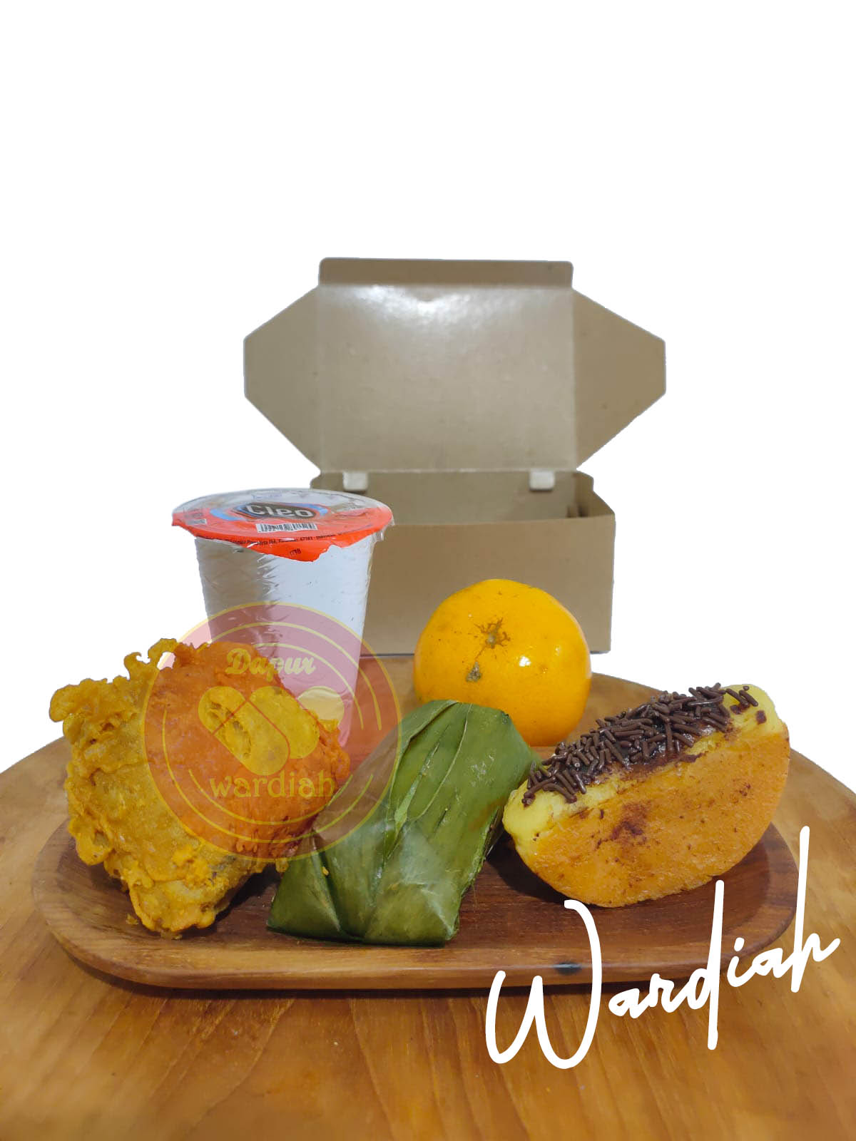 SNACK BOX DAPUR WARDIAH 1 - Isi Kue Asin, Manis, Buah