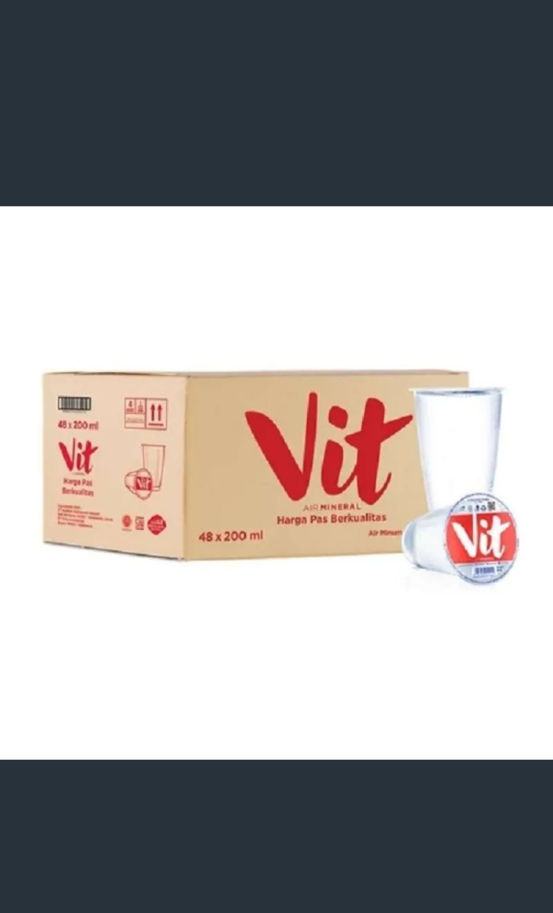 Air mineral Vit 200ml