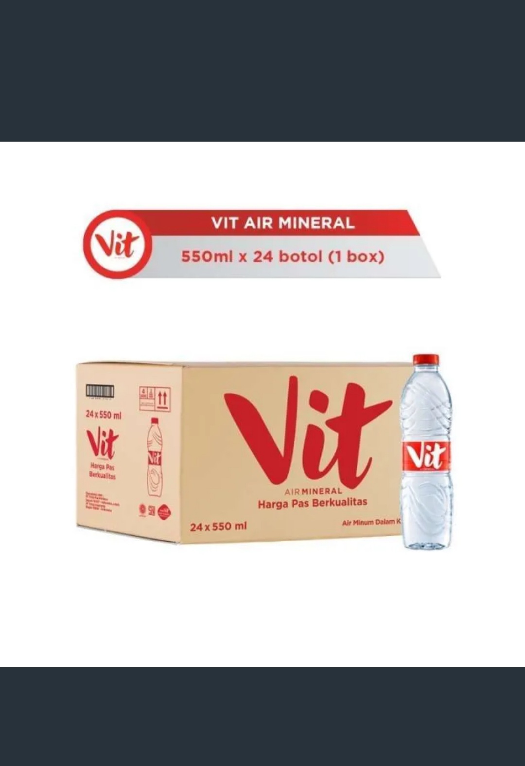 Air Mineral Vit 550ml