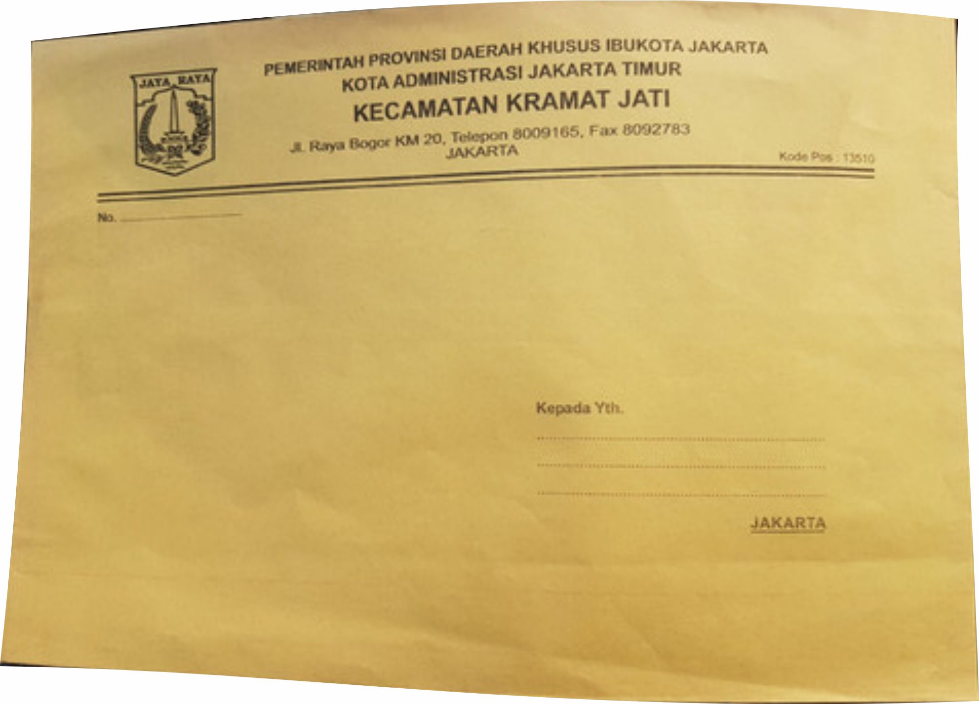 Map Coklat Lembaga