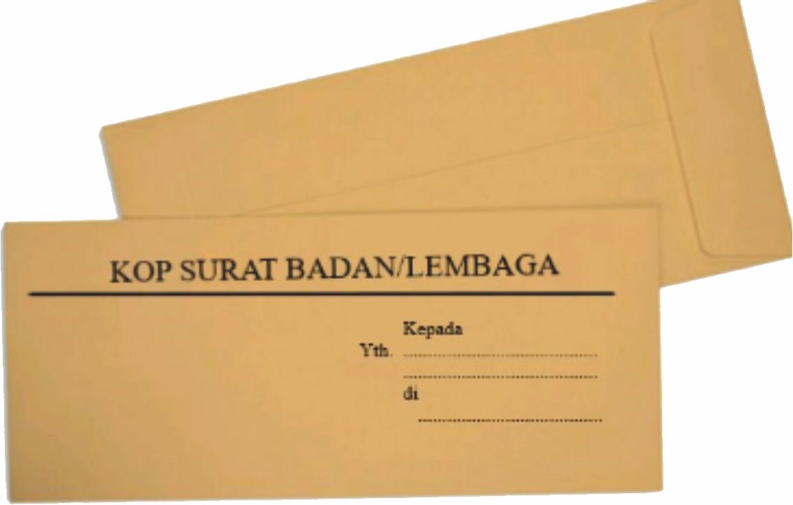 Amplop Coklat Lembaga
