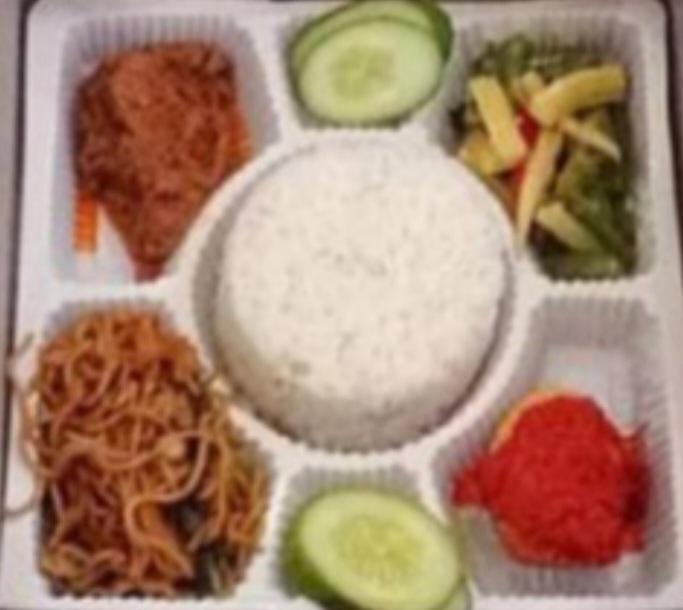 Paket Nasi Rendang Padang