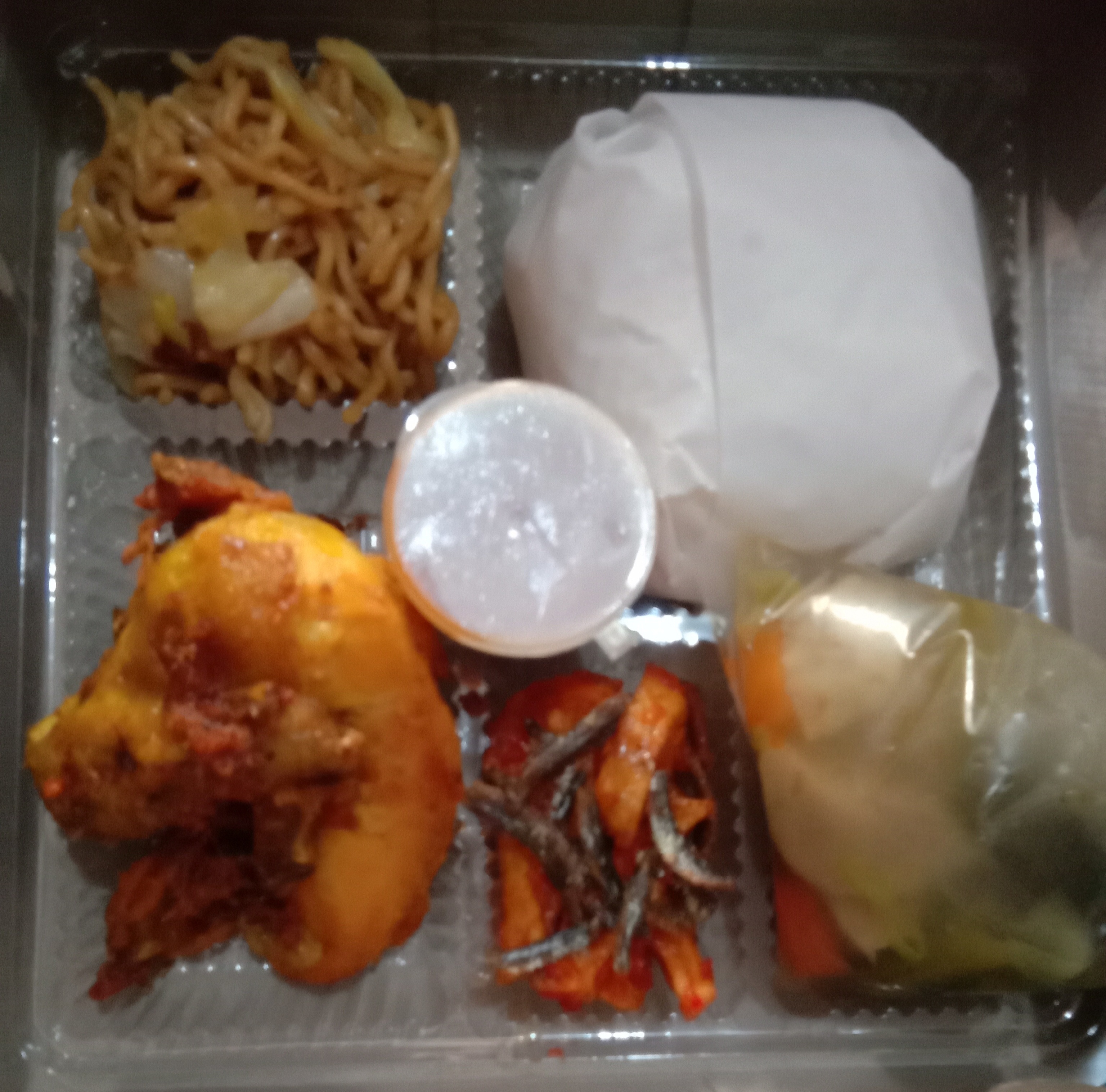 Paket Nasi Sayur sop