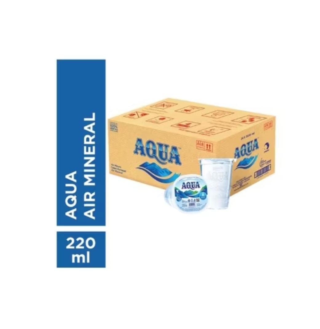 Aqua Gelas 220 ML