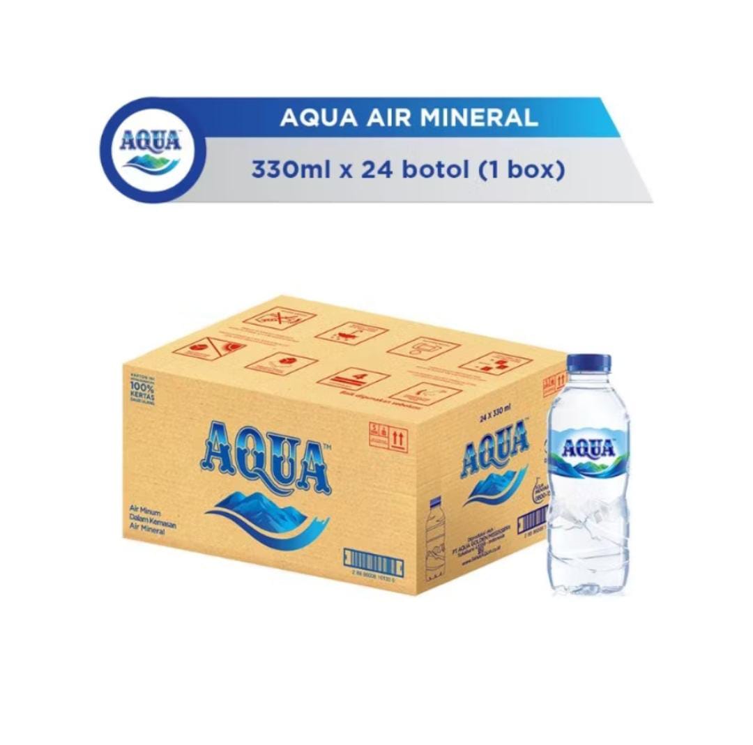 Aqua botol Mini 330 ML