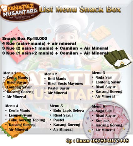 Fanatiez Nusantara/ Snact Box