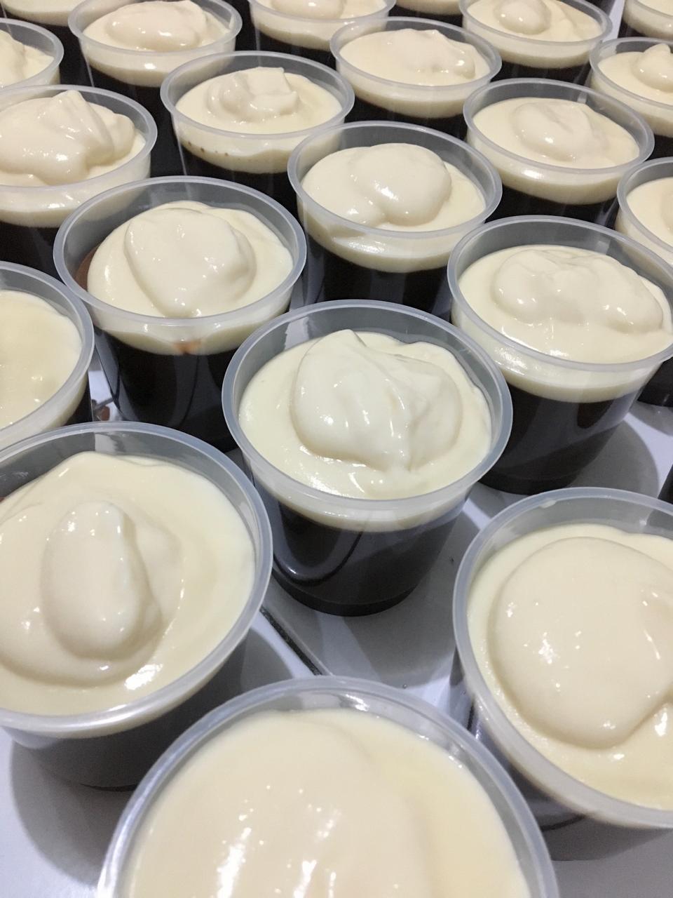 Puding Cokelat Vla Vanilla