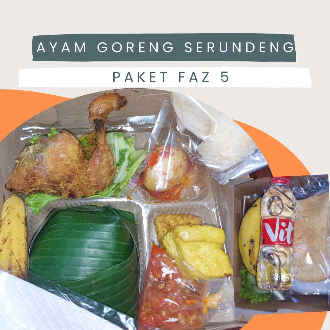Ayam Goreng Serundeng Paket Faz 5