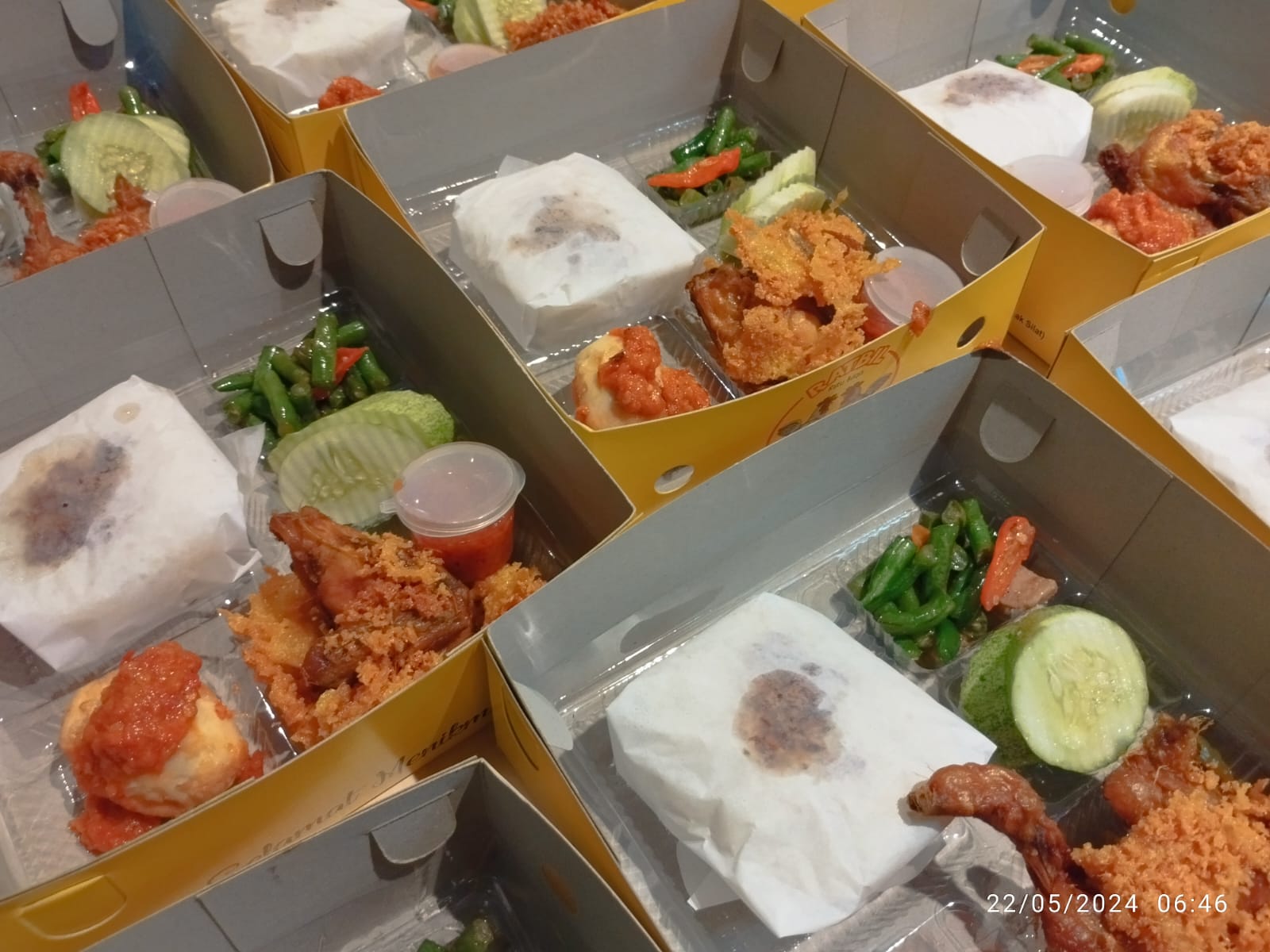 Nasi Box Paket 1 Pitter Catering