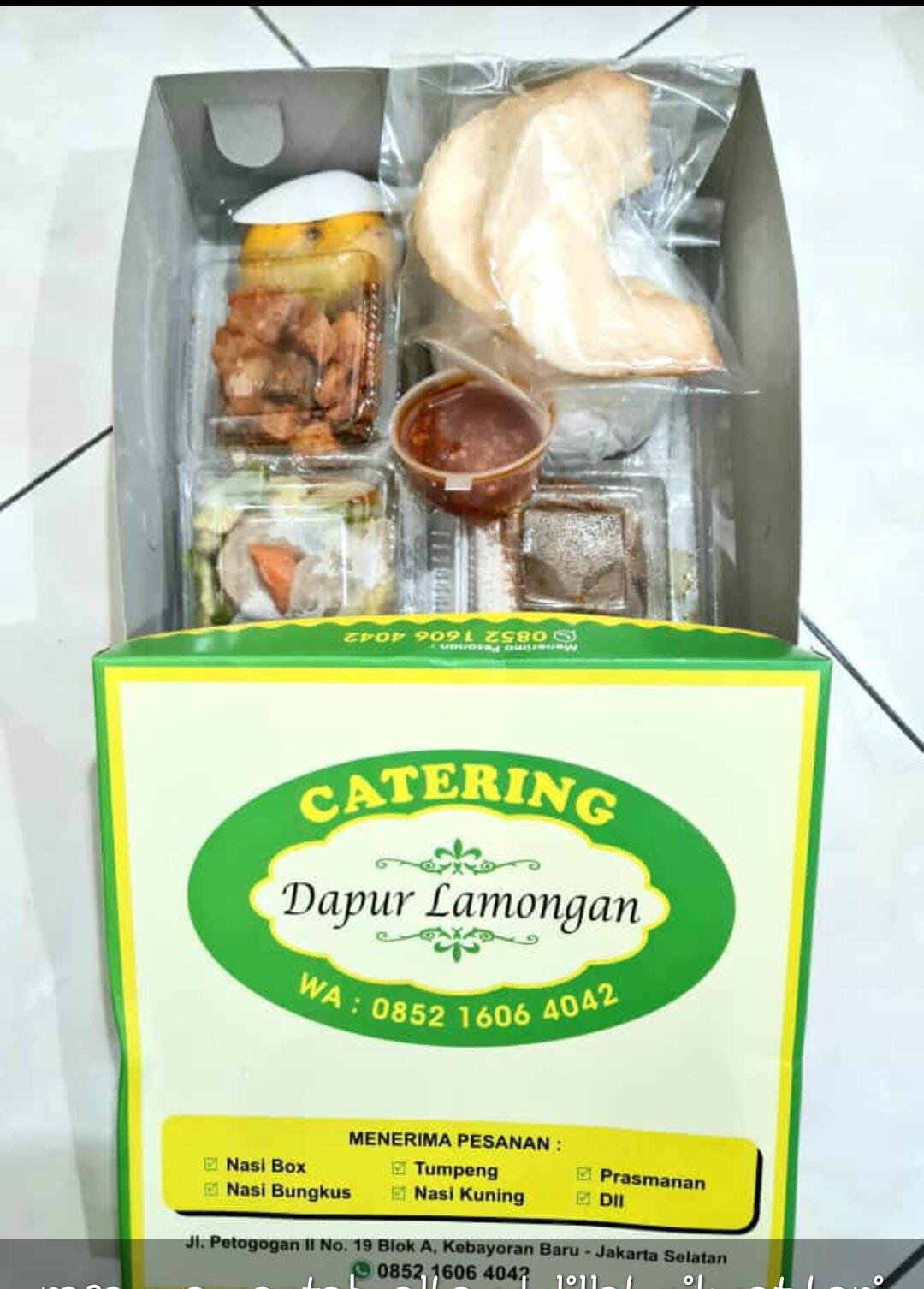 Paket Nasi Box